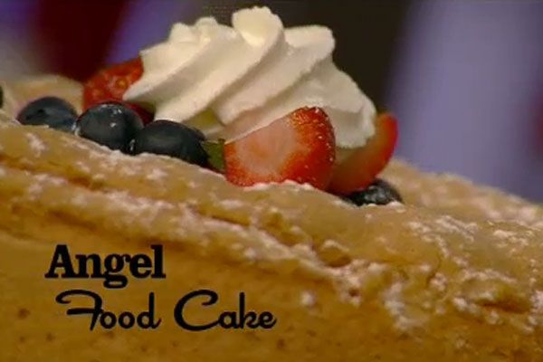 Angel food cake - I men di Benedetta