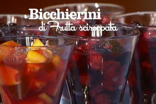 Bicchierini di frutta sciroppata - I men di Benedetta