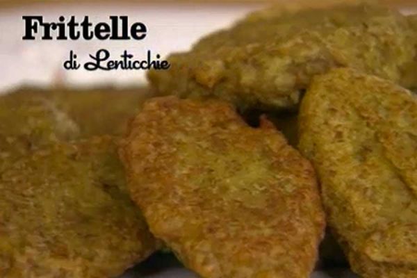 Frittelle di lenticchie - I menu di Benedetta