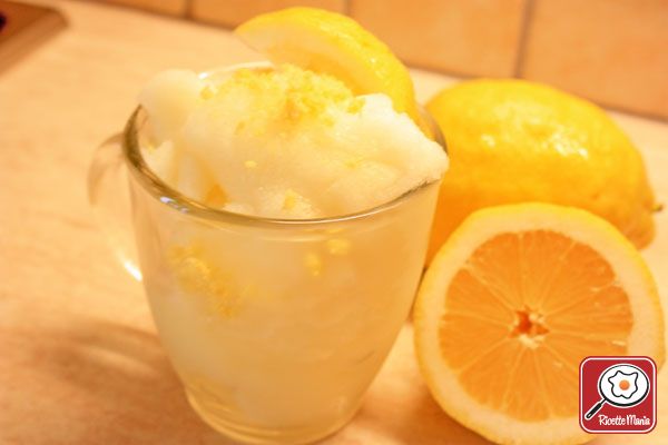 Granita al limone - Bimby