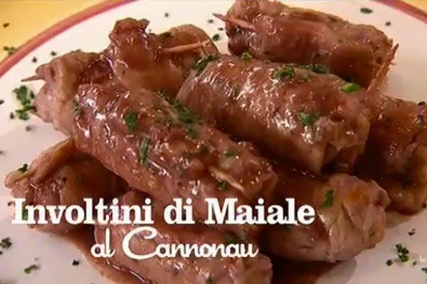 Involtini di maiale al cannonau - I men di Benedetta