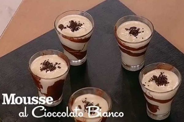 Mousse al cioccolato bianco - I men di Benedetta