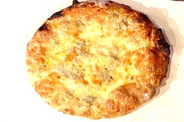 Pizza al gorgonzola e sedano - Gabriele Bonci