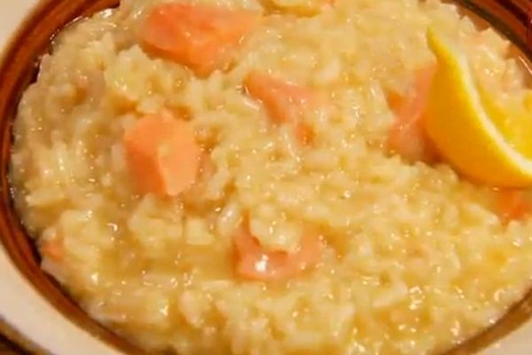 Risotto di salmone affumicato - Cucina con Buddy