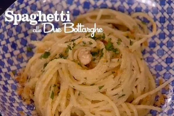 Spaghetti alle due bottarghe - I men di Benedetta