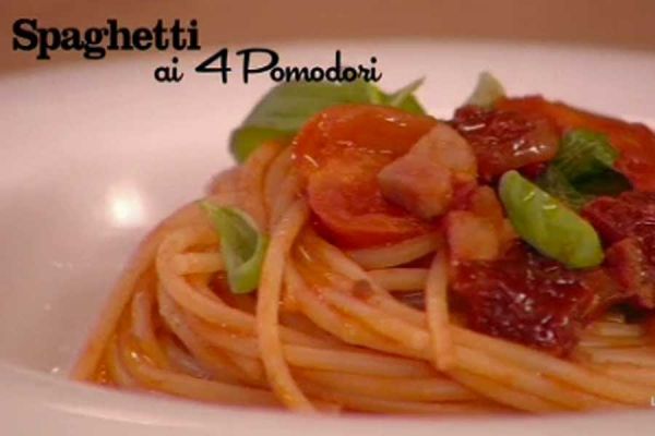 Spaghetti ai 4 pomodori - I men di Benedetta