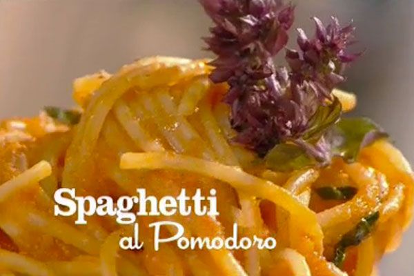 Spaghetti al pomodoro - I men di Benedetta