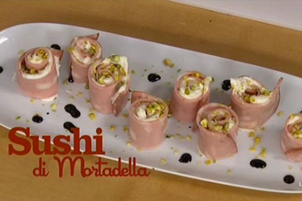 Sushi di mortadella - I men di Benedetta