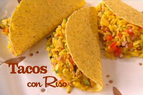 Tacos con riso - I men di Benedetta