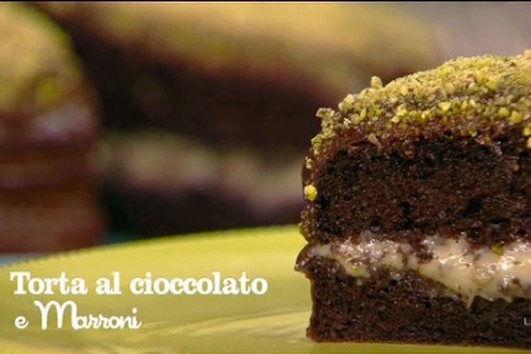 Torta di marroni e cioccolato - I men di Benedetta