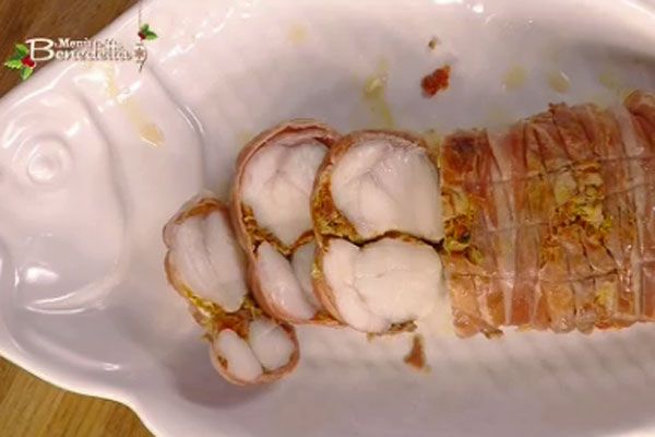 Arrosto di pescatrice al prosciutto - I men� di Benedetta