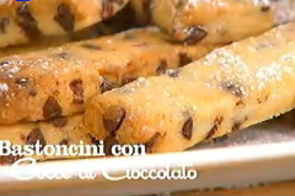 Bastoncini con gocce di cioccolato - I men� di Benedetta