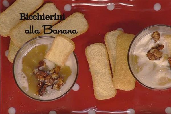 Bicchierini alla banana - I men� di Benedetta