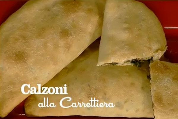 Calzoni alla carrettiera - I men� di Benedetta