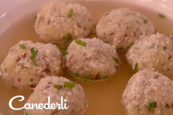 Canederli in brodo - I men� di Benedetta