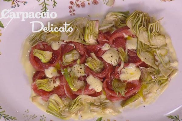 Carpaccio delicato - I men� di Benedetta