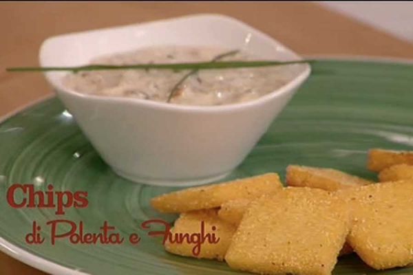 Chips di polenta e funghi - I men� di Benedetta
