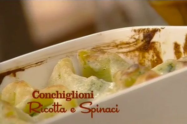 Conchiglioni ricotta e spinaci - I men� di Benedetta