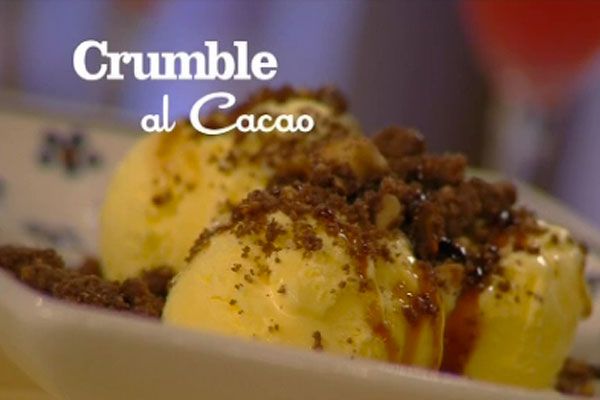 Crumble al cacao - I men� di Benedetta
