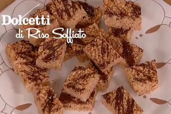 Dolcetti di riso soffiato - I men� di Benedetta