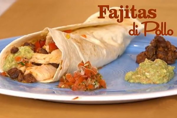 Fajitas di pollo - I men� di Benedetta