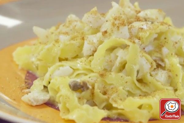 Fettuccine ricce al baccal� - Molto Bene