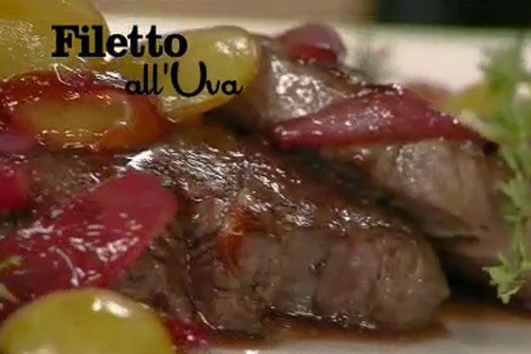 Filetto all'uva  - I men� di Benedetta