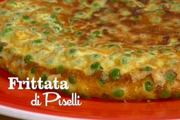 Frittata di piselli - I men� di Benedetta