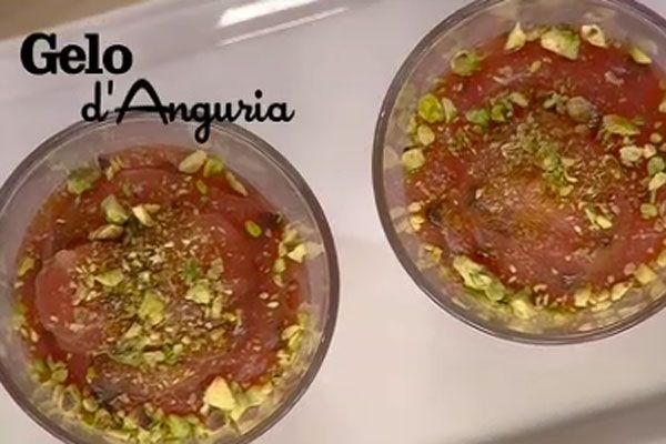 Gelo all'anguria - I men� di Benedetta