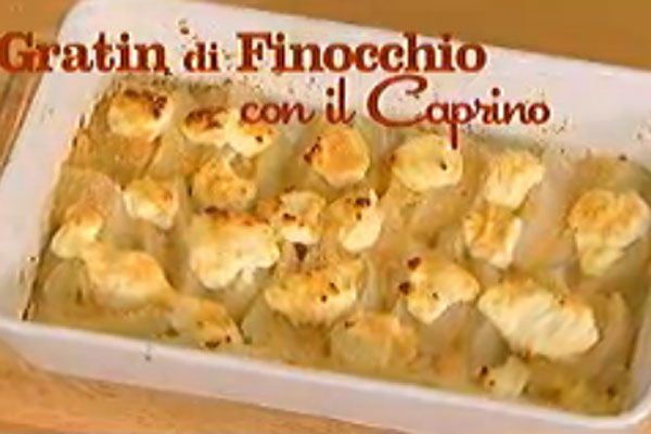 Gratin di finocchio con il caprino - I men� di Benedetta