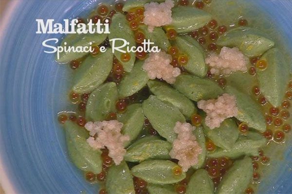 Malfatti ricotta e spinaci - I men� di Benedetta