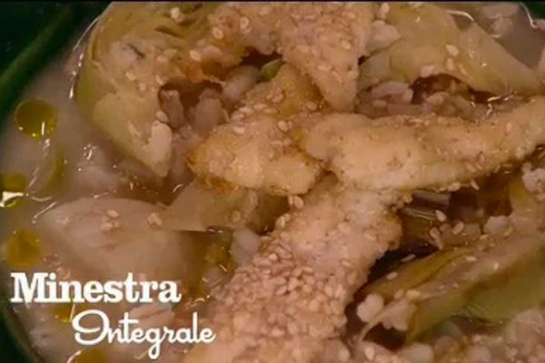 Minestra di riso integrale - I men� di Benedetta