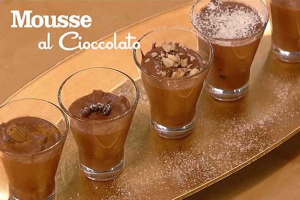 Mousse al cioccolato - I men� di Benedetta