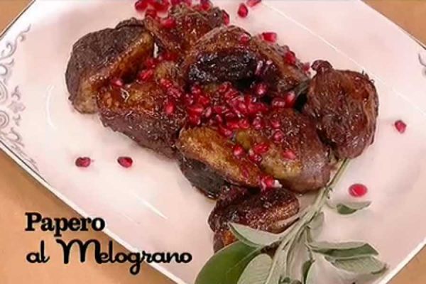 Papero al melograno - I men� di Benedetta