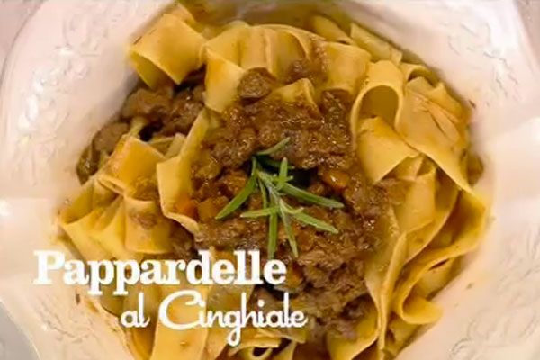 Pappardelle al cinghiale - I men� di Benedetta