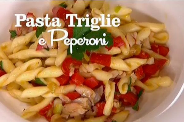 Pasta triglie e peperoni - I men� di Benedetta