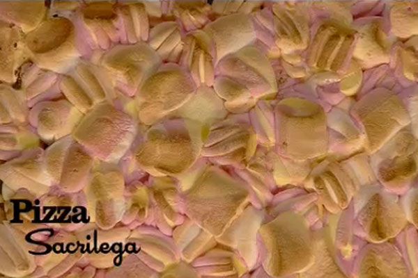 Pizza sacrilega - I men� di Benedetta