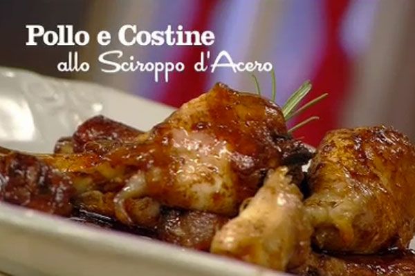 Pollo e costine allo sciroppo d'acero - I men� di Benedetta