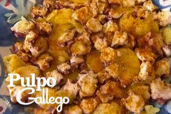 Pulpo gallego - I men� di Benedetta