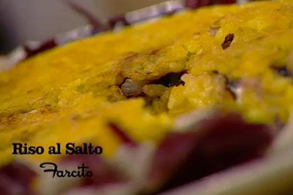Riso al salto farcito - I men� di Benedetta