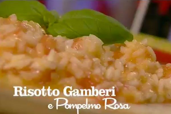 Risotto gamberi e pompelmo rosa - I men� di Benedetta