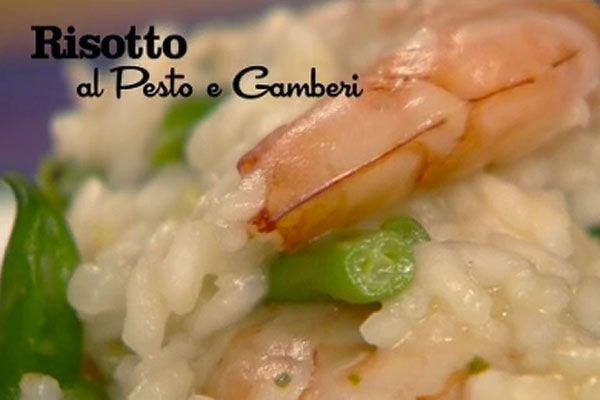Risotto pesto e gamberi - I men� di Benedetta