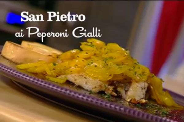 San Pietro ai peperoni gialli - I men� di Benedetta