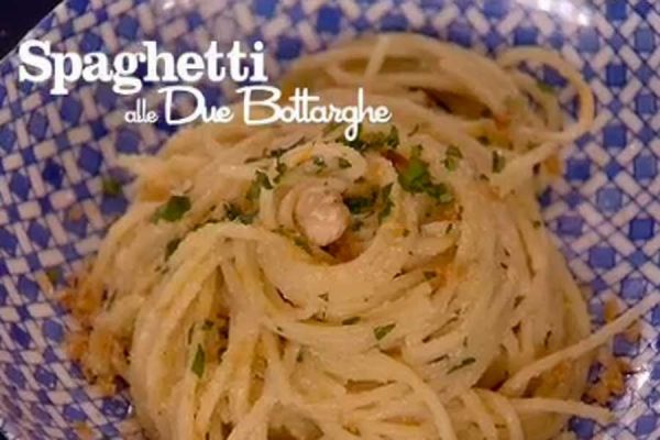 Spaghetti alle due bottarghe - I men� di Benedetta