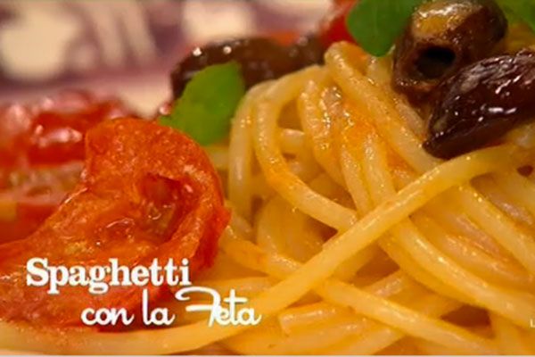 Spaghetti con la feta - I men� di Benedetta