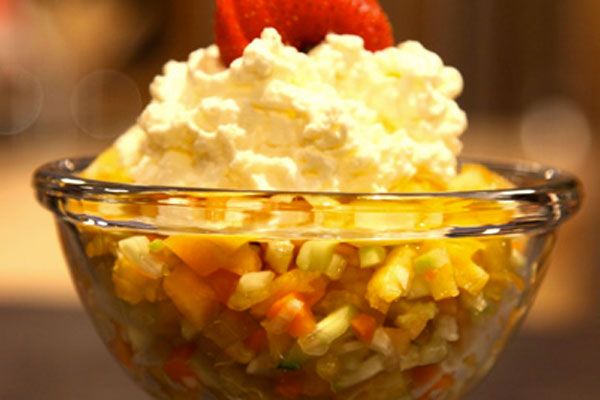 Spuma di yogurt - Alessandro Borghese