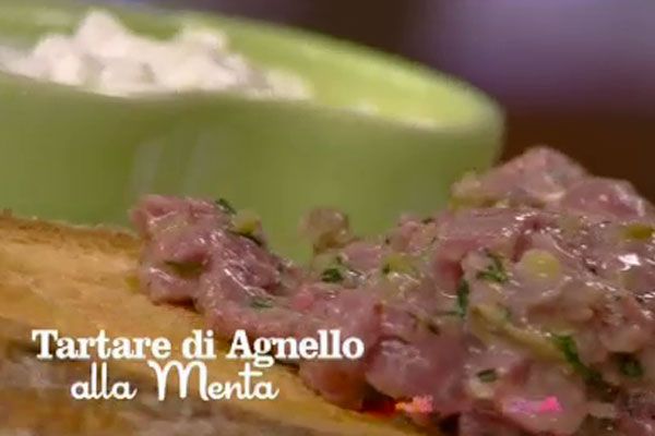 Tartare di agnello alla menta - I men� di Benedetta
