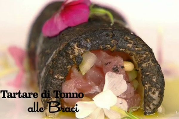 Tartare di tonno alle braci - I men� di Benedetta