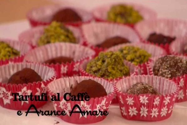 Tartufi al caff� e arance amare - I men� di Benedetta