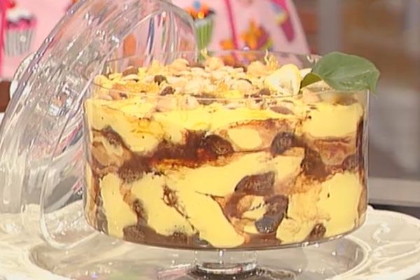 Tiramis� al cacao e zafferano - Ambra Romani